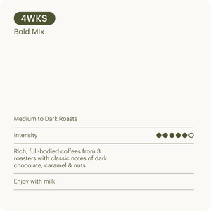 4WKS Bold Mix (Jar of 30 Pods)